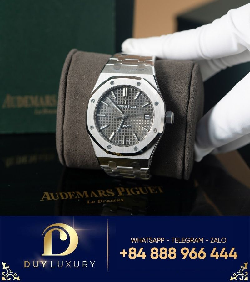 Audemars Piguet 15450 mặt số xám trải tia 37mm