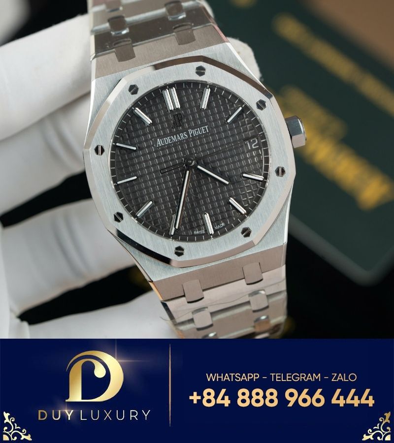 Audemars Piguet 15500 mặt số xám size 41mm replica