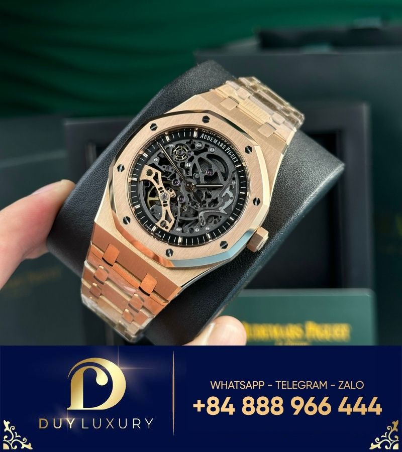 Đồng hồ Audemars Piguet Royal Oak 15407 Skeleton Dial