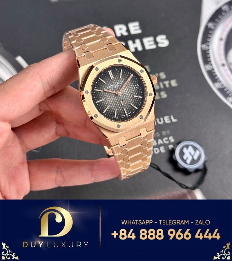 Đồng hồ Audemars Piguet Royal Oak Jumbo Extra-thin 16202 phiên bản kỷ niệm 50 năm