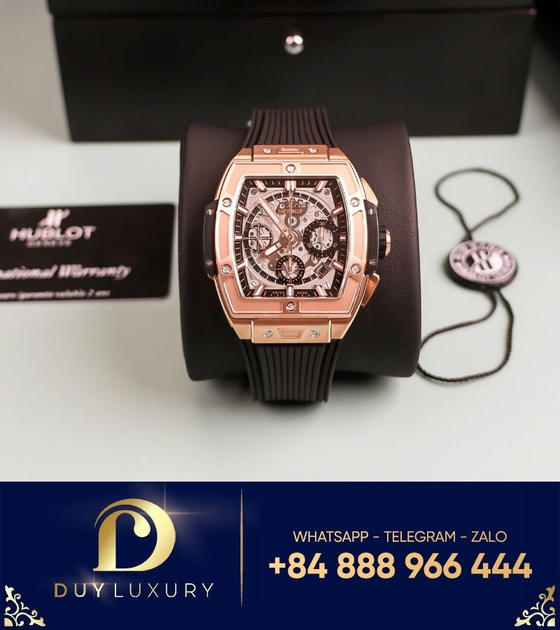 Đồng hồ Hublot Spirit Of Big Bang King Gold 42mm black dial