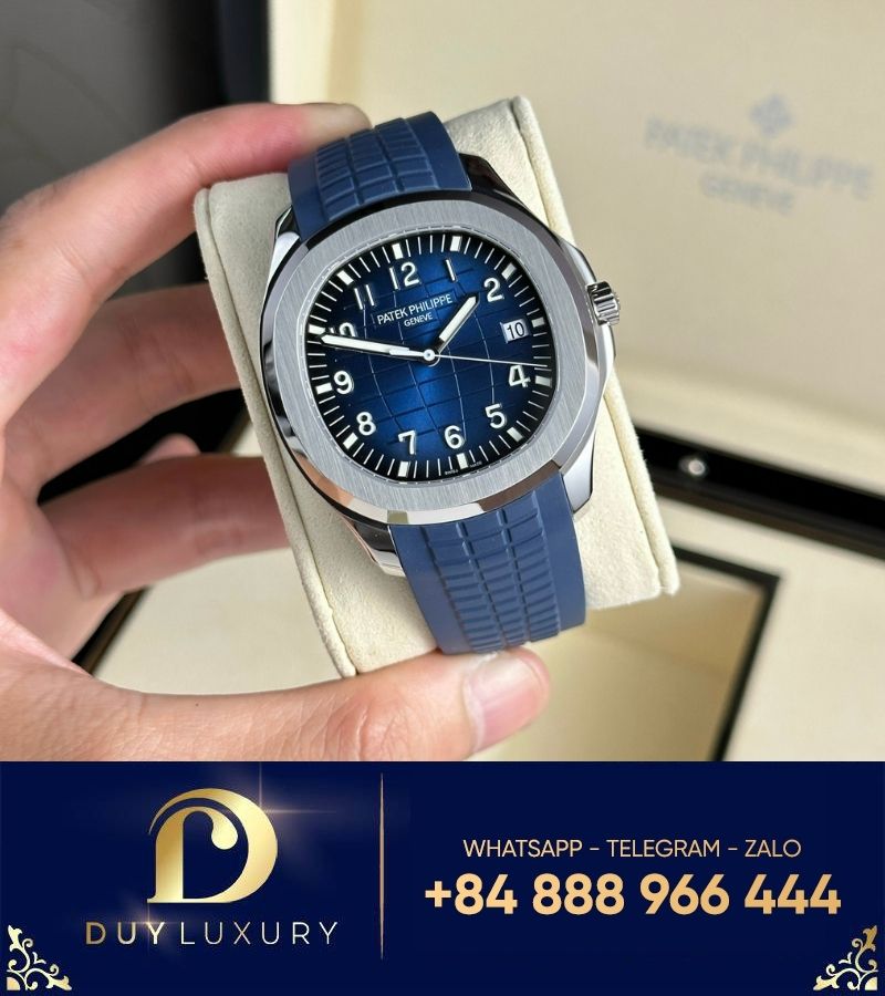 Đồng hồ  Patek Philippe Aquanaut 5168 blue replica