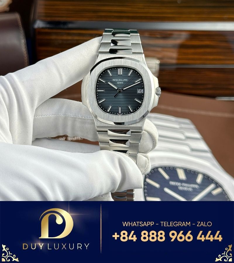 Đồng hồ Patek Philippe Nautilus 5711 blue tinh chỉnh toàn bộ