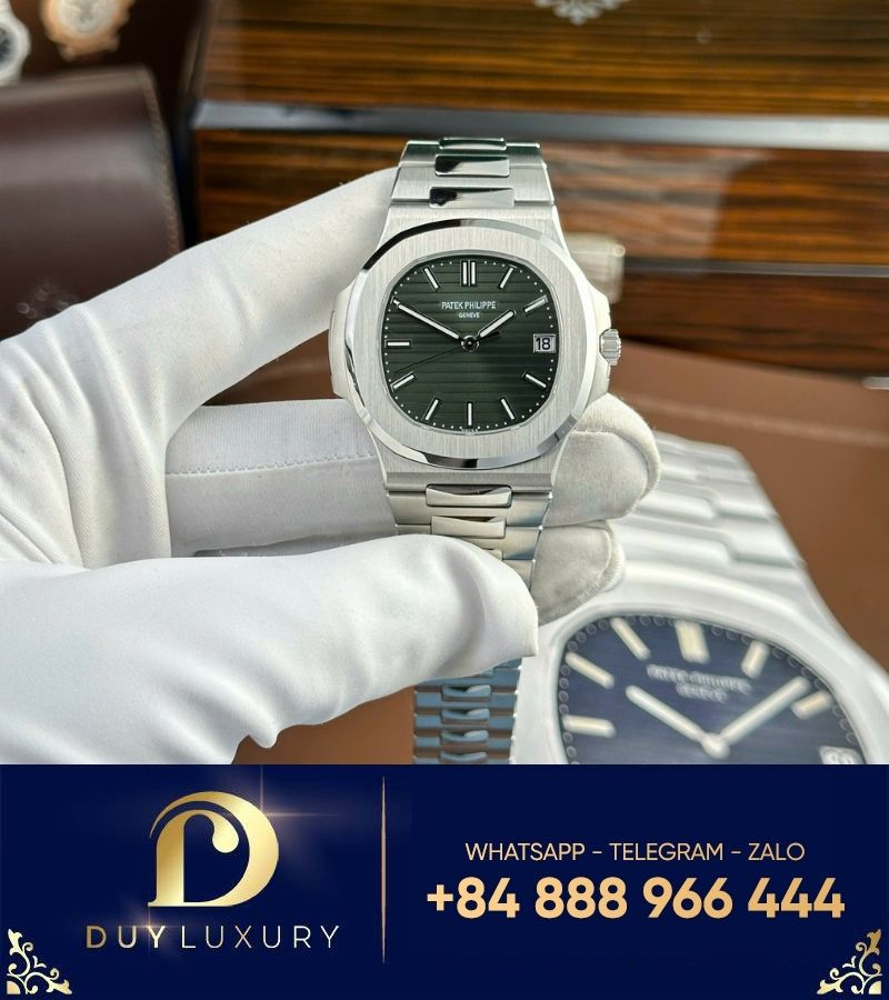 Đồng hồ Patek Philippe Nautilus 5711 green tinh chỉnh toàn bộ