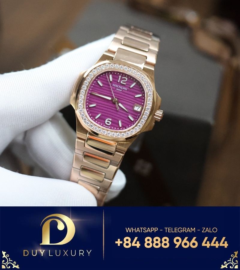 Đồng hồ Patek Philippe Nautilus 7010/1R-013 rose gold mặt hồng