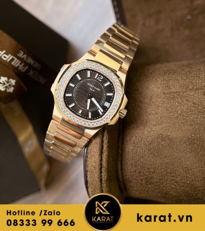 Đồng Hồ Patek Philippe Nautilus 7010/1R-013 vàng hồng replica