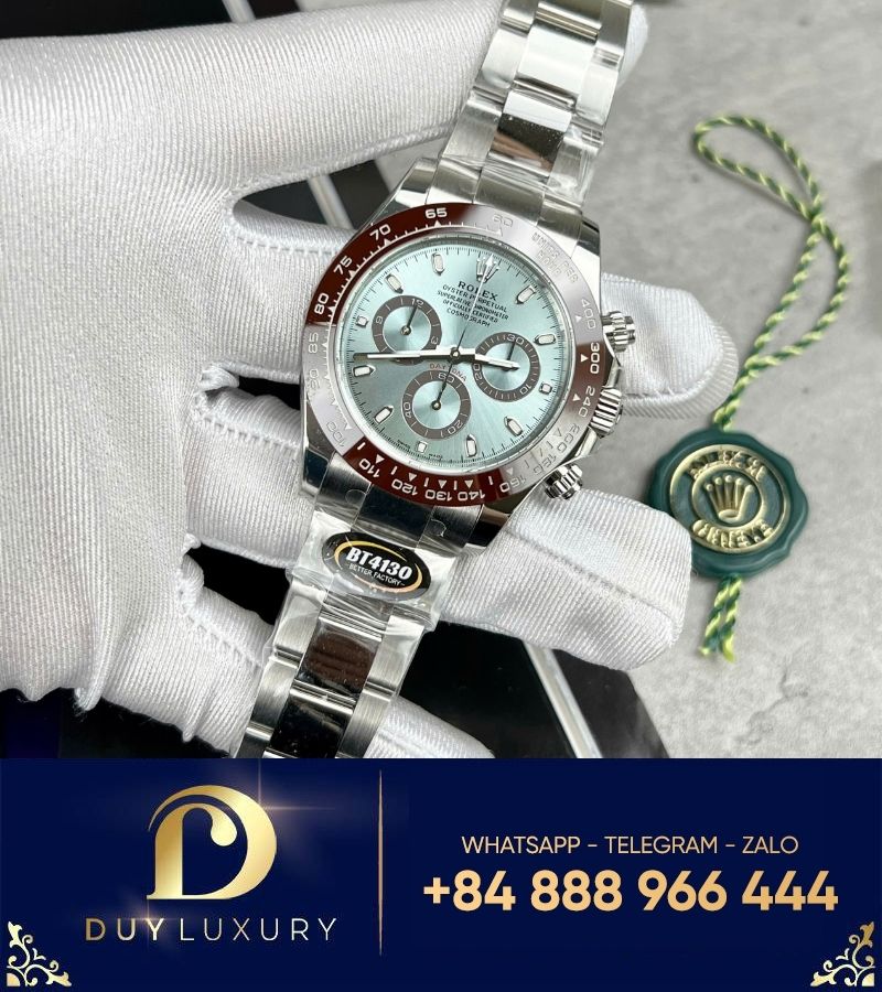 Đồng hồ Rolex Daytona iceblue 116506 bt factory fake