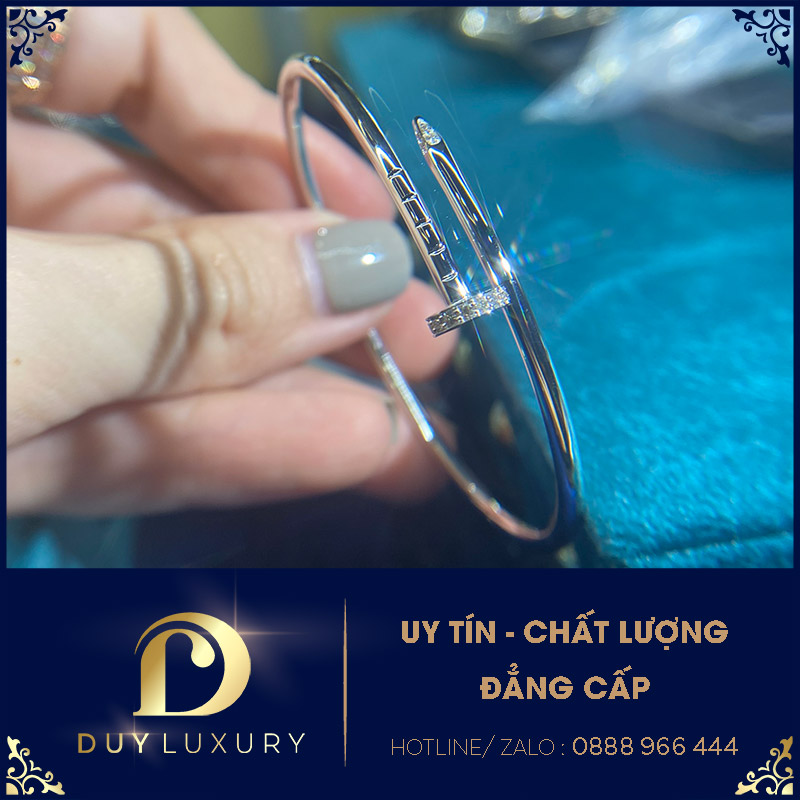 Lắc Tay Nữ Vàng Trắng 18k