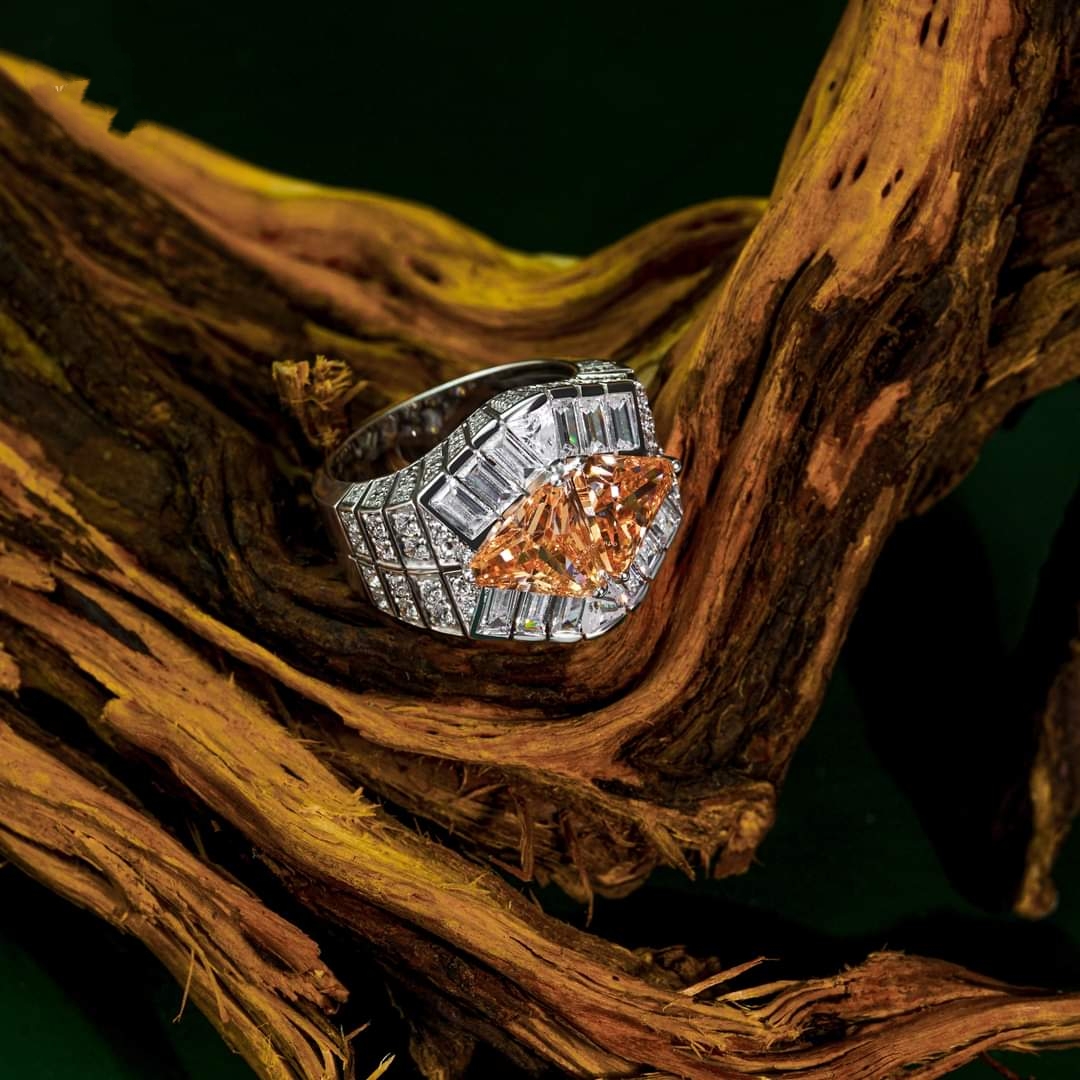 Nhẫn Nam Vàng 10k 14k 18k Kim Cương Moissanite