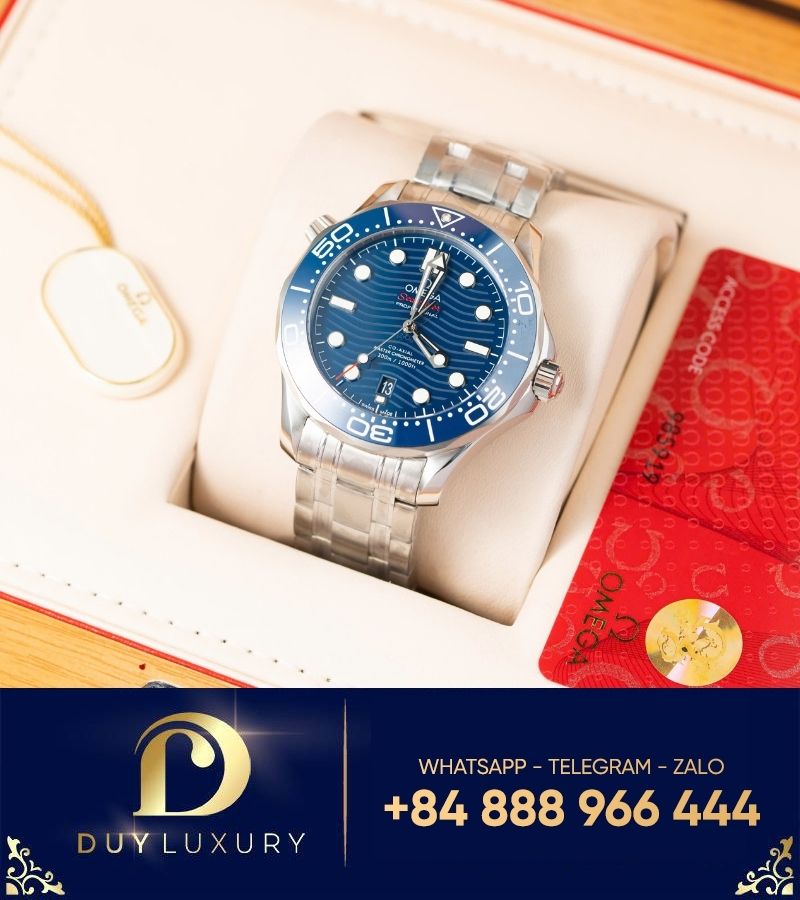 Omega Seamaster Diver 300m Blue dial replica