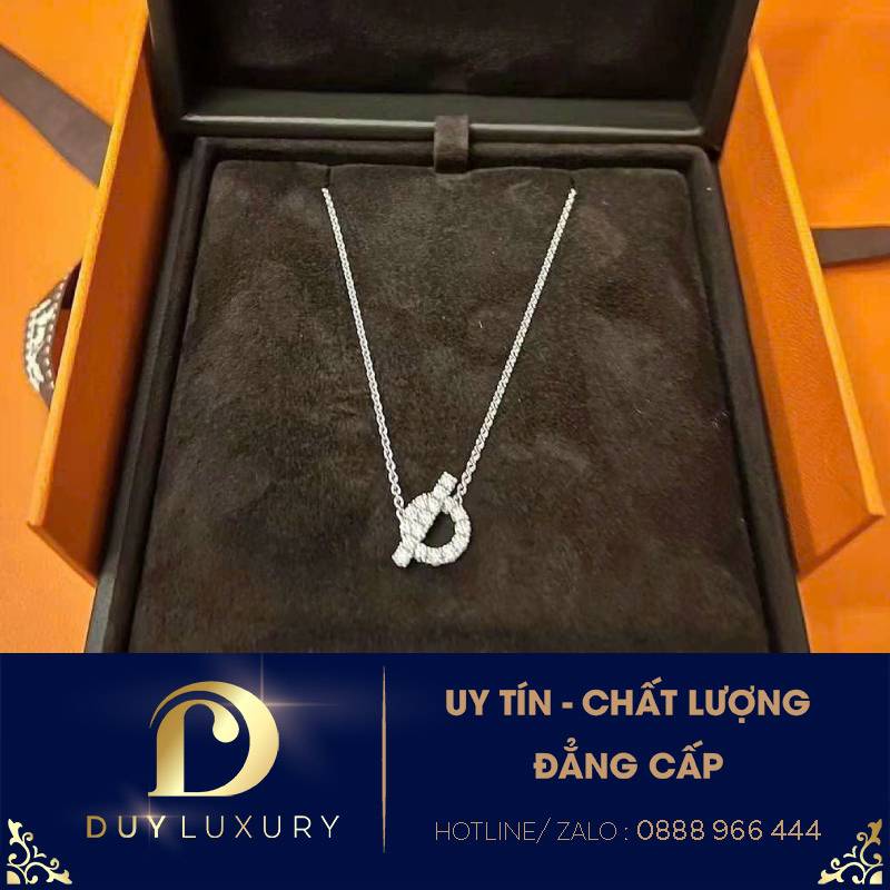 Vòng cổ Hermes au750 diamond